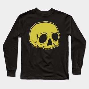 Classic Skull (YELLOW) Long Sleeve T-Shirt
